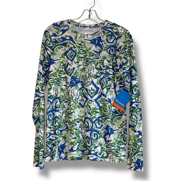 Columbia Youth PFG Rash-guard Sandy Shores Long Sleeve Sunguard Shirt NWT - Picture 2 of 7